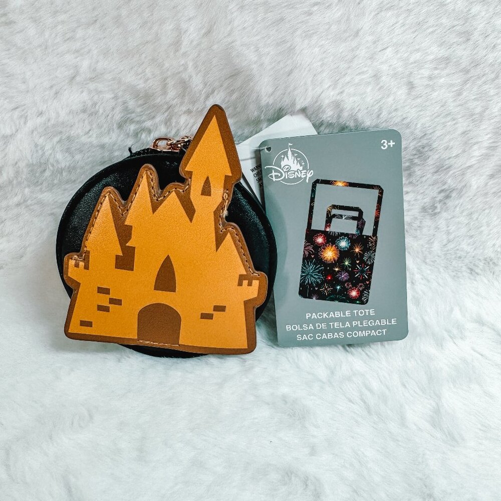 Disney Fireworks Packable Tote NWT